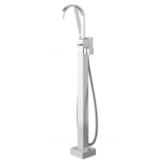 Смеситель для ванны KOHLMAN AXIS CHROME напольный