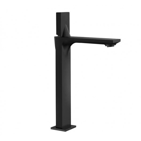 Смеситель для раковины MEXEN CRUX BLACK черный, высокий