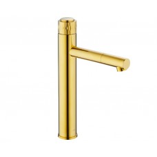 Змішувач для раковини MEXEN DIAMOND GOLD золотий, високий