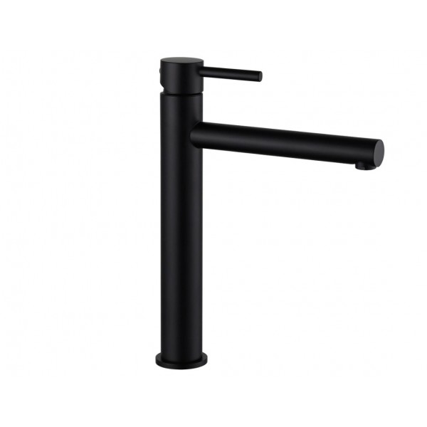 Змішувач для раковини MEXEN ELBA BLACK чорний, високий