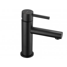 Смеситель для раковины MEXEN ELBA BLACK черный, низкий
