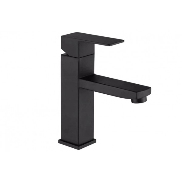 Змішувач для раковини MEXEN EMMA BLACK чорний, низький