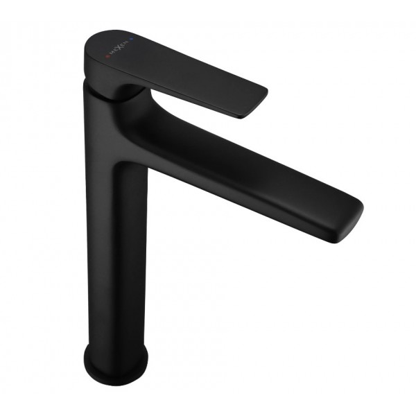 Змішувач для раковини MEXEN LYNX BLACK чорний, високий