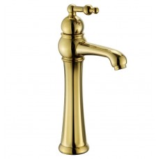 Змішувач для раковини MEXEN RETRO GOLD золотий, високий