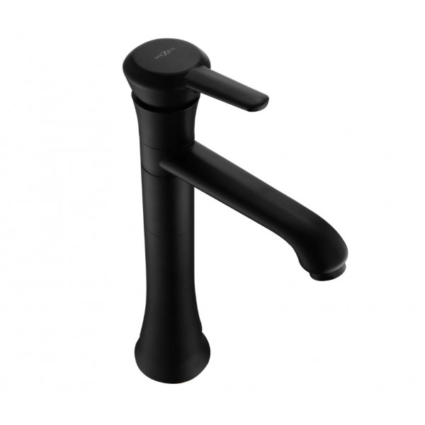 Смеситель для раковины MEXEN ROSE BLACK черный, высокий