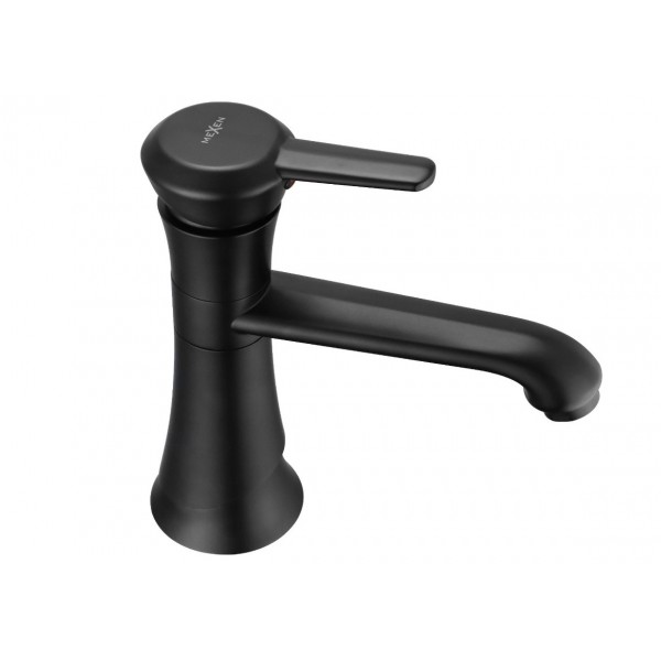 Смеситель для раковины MEXEN ROSE BLACK черный, низкий