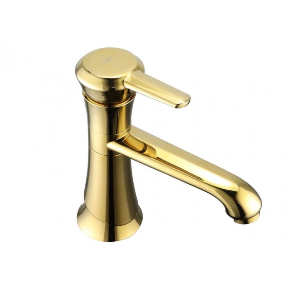 Смеситель для раковины MEXEN ROSE GOLD золотой, низкий