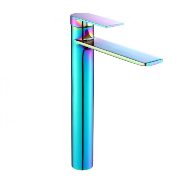 Смеситель для раковины MEXEN ZERO BLUE PINK голубой/розовый, высокий