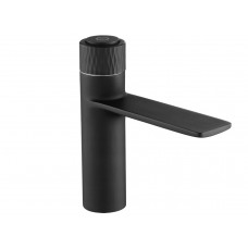 Смеситель для раковины MEXEN ZERO+ BLACK черный, низкий