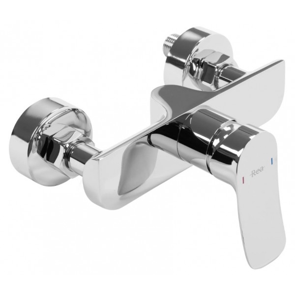 Смеситель для ванны и душа REA DART CHROME хром настенный