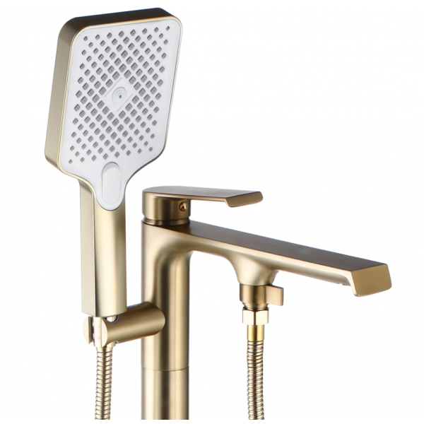 Змішувач для ванни REA HASS BRUSHED GOLD для підлоги