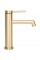 Змішувач для раковини REA FOSS BRUSHED GOLD золотий матовий низький