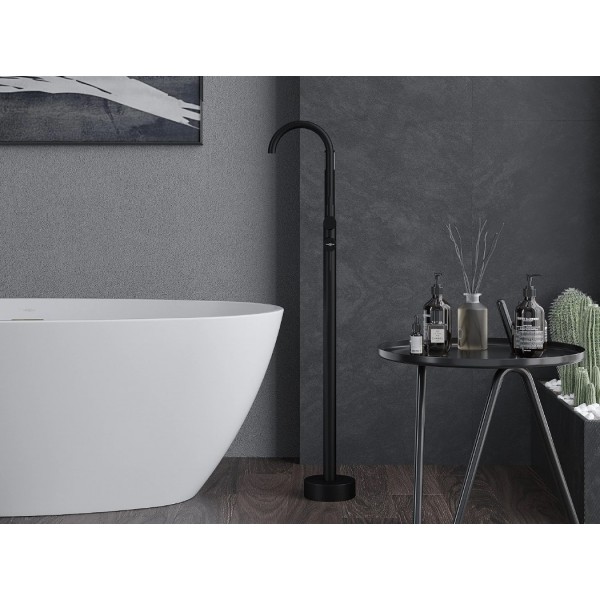 Смеситель для ванны MEXEN ALMA BLACK напольный