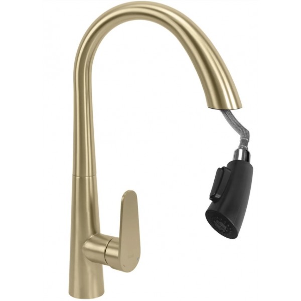 Смеситель для кухни REA ROSS BRUSHED GOLD матовое золото