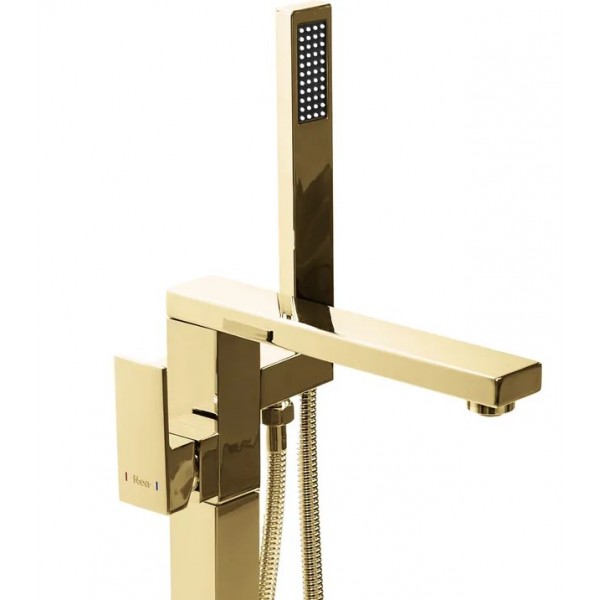 Змішувач для ванни REA TERY GOLD золотий підлоговий