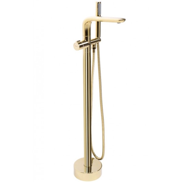 Змішувач для ванни REA CLARK GOLD золотий підлоговий