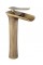 Змішувач для раковини REA LAGUNA ANTIQUE BRUSHED GOLD високий