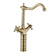 Смеситель для кухни REA RUSTICO BRUSHED GOLD золотой матовый