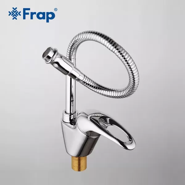 Змішувач для кухні з гнучким виливом FRAP F4303-1