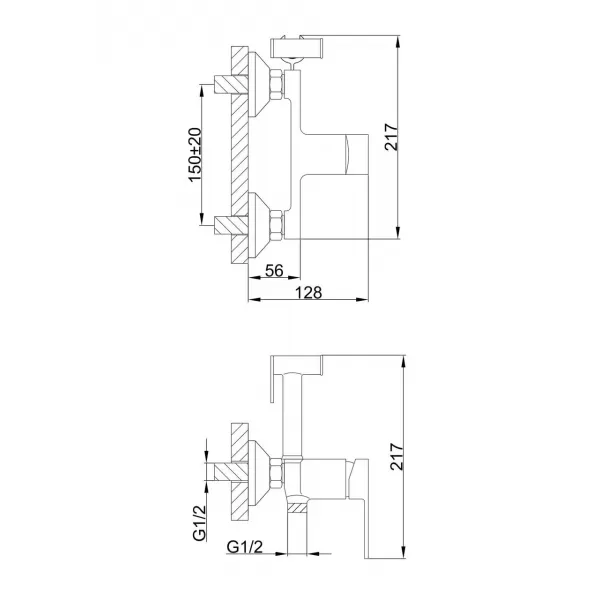 Гігієнічний душ FRAP  F2041-8