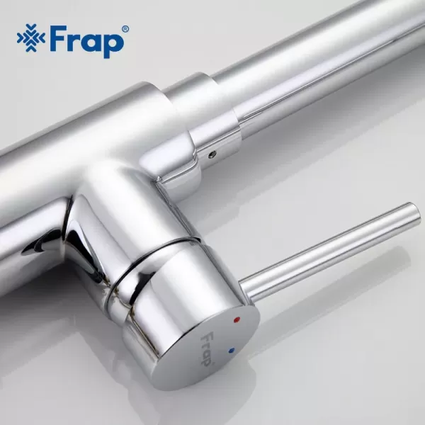 Змішувач для кухні з висувним виливом FRAP F6052