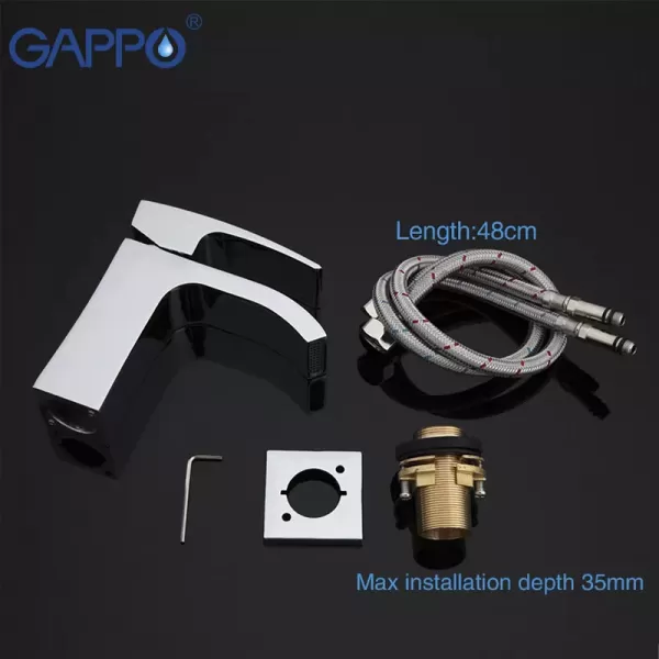 Змішувач для умивальника GAPPO G1007-1