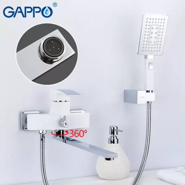 Смеситель для ванны GAPPO G2207-7