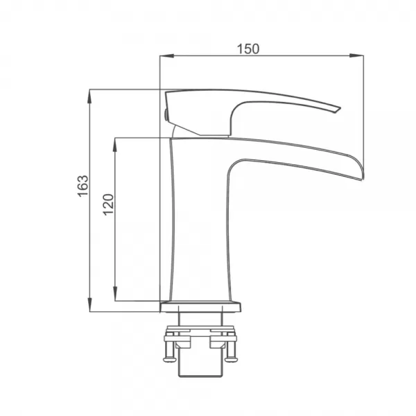 Змішувач для раковини GAPPO G1007-30