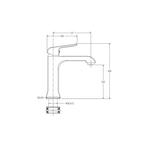 Змішувач для раковини GAPPO G1050-8