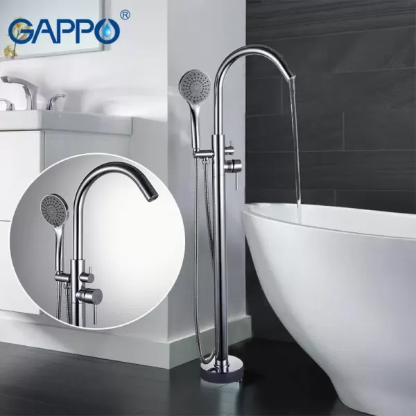 Змішувач для ванни підлоговий GAPPO G3098