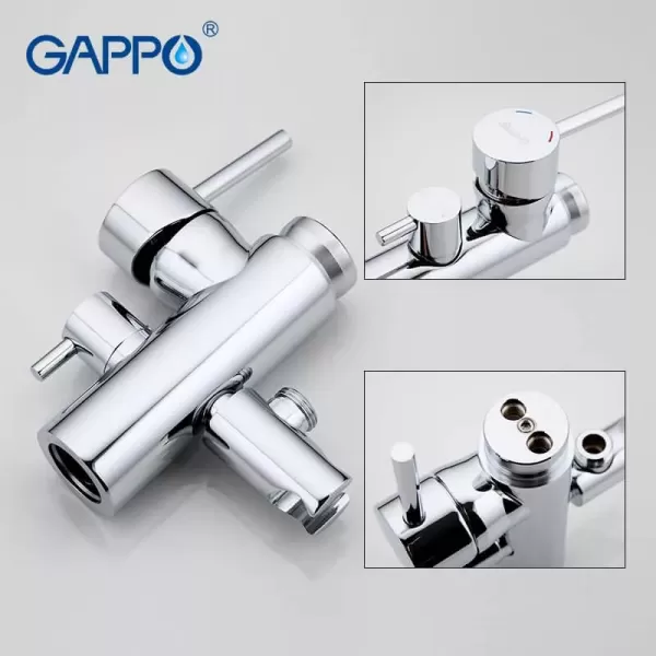 Змішувач для ванни підлоговий GAPPO G3098