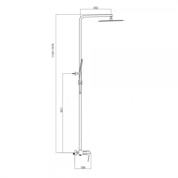 Душова система GAPPO G2407-20