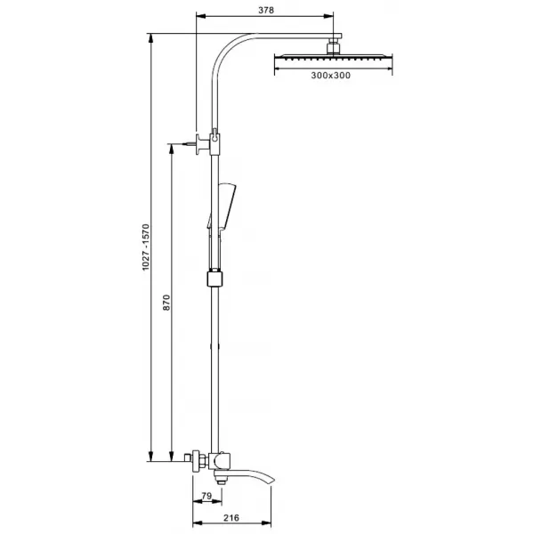Душова система GAPPO G2407-40