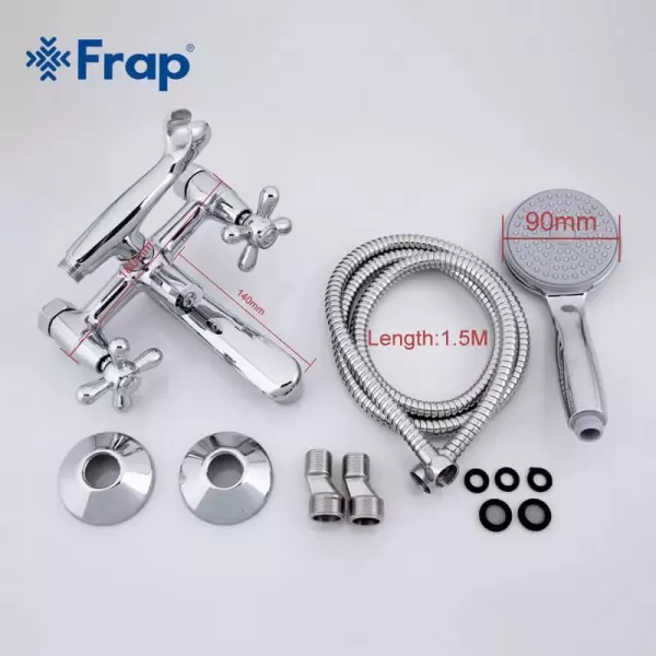 Змішувач для ванни Frap F3025, хром