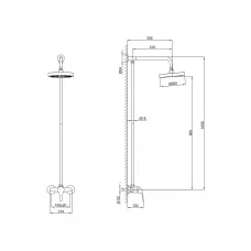 Душевая система FRAP F2426