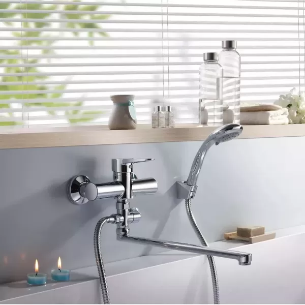 Смеситель для ванны WEZER PUD6-B045