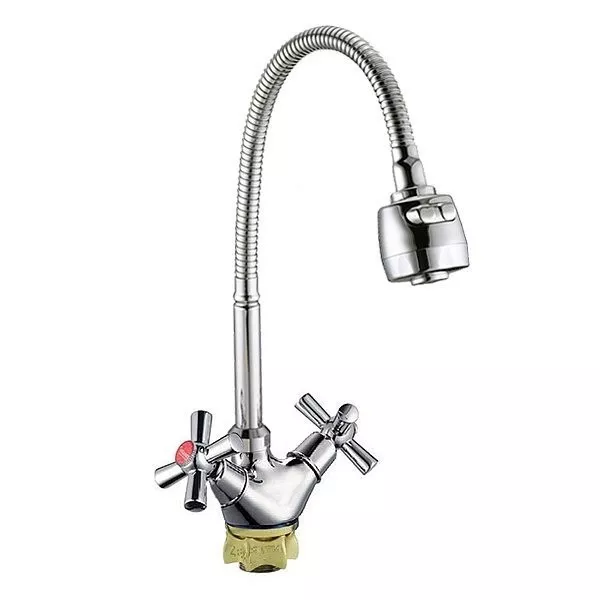 Смеситель для кухни с гибким изливом WEZER TLH4-R722