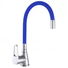 Змішувач для кухні з гнучким виливом WEZER SOP4-R045-BLUE