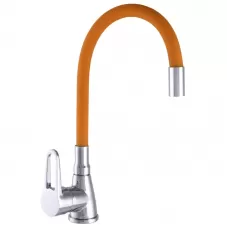 Смеситель для кухни с гибким изливом WEZER SOP4-R045-ORANGE