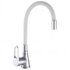 Смеситель для кухни с гибким изливом WEZER SOP4-R045-WHITE
