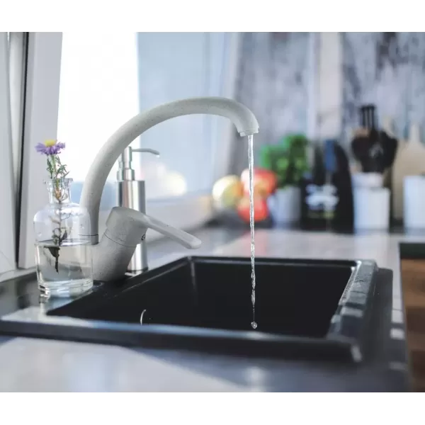 Смеситель для кухни WEZER YUB4-181-WHITE