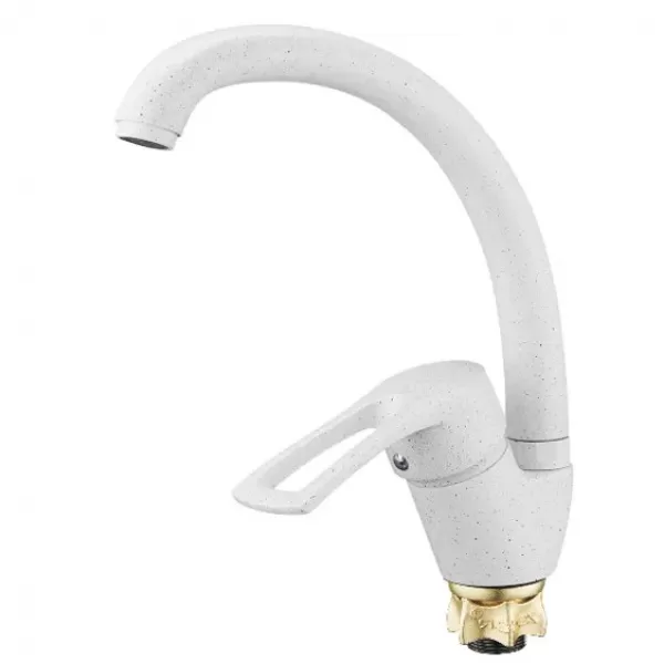 Смеситель для кухни WEZER YUB4-181-WHITE