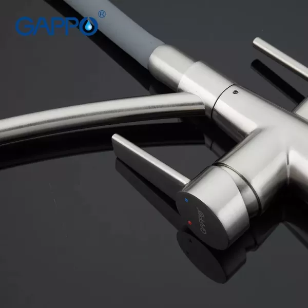 Змішувач для кухні з підключенням до фільтру GAPPO G4398