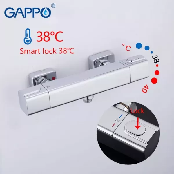 Смеситель для душа с термостатом GAPPO G2091