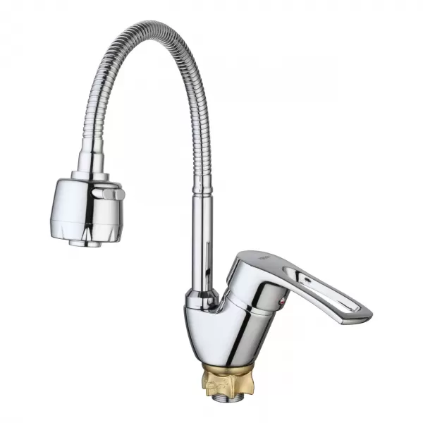 Смеситель для кухни с гибким изливом WEZER YUB4-R279