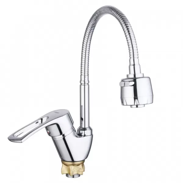 Смеситель для кухни с гибким изливом WEZER YUB4-R279