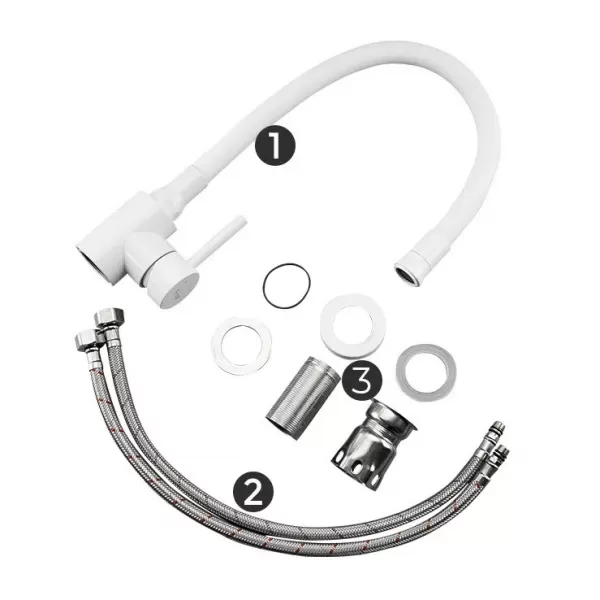 Смеситель для кухни с гибким изливом FRAP F40994-8