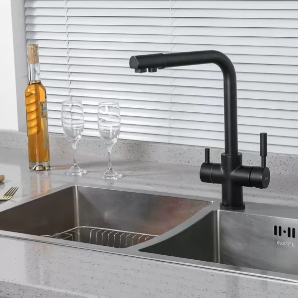 Смеситель для кухни с подключением к фильтру FRAP F4352-6