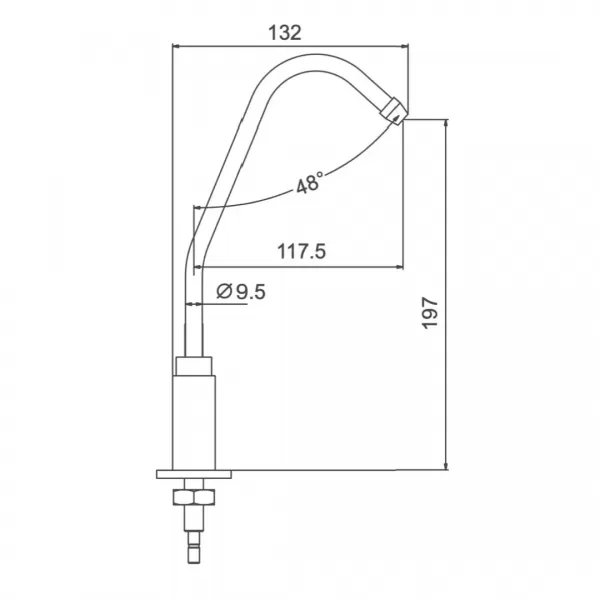Кран для фільтра Frap F1052-10