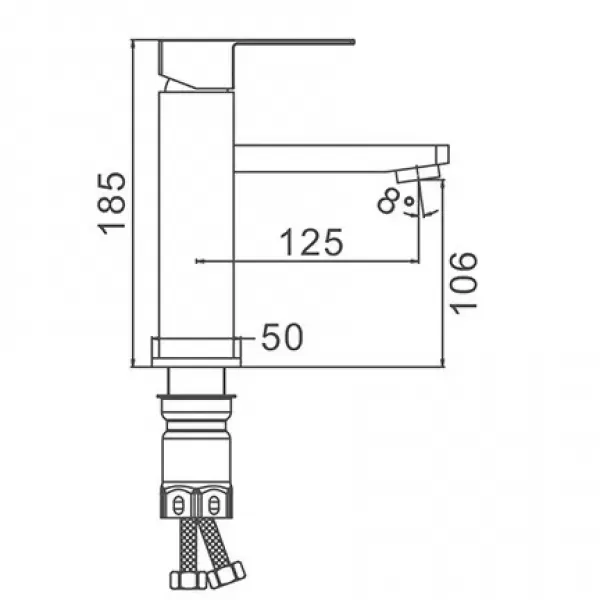 Змішувач для раковини FRAP  F10802-6